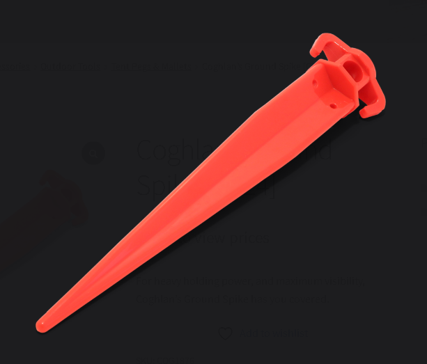 Coghlan’s Ground Spike