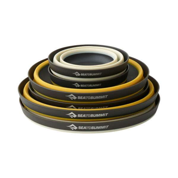 Sea to Summit Frontier Ultralight Collapsible Dinnerware Set (6 Piece)