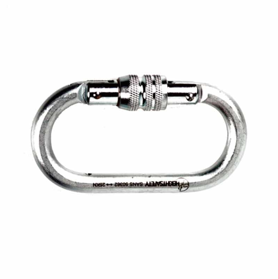 HS 360 - Oval Screw-Gate Karabiner