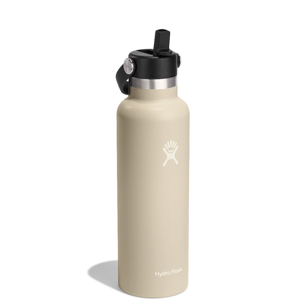 Hydro Flask Standard Mouth with Flex Straw Cap 21oz/621ml Oat