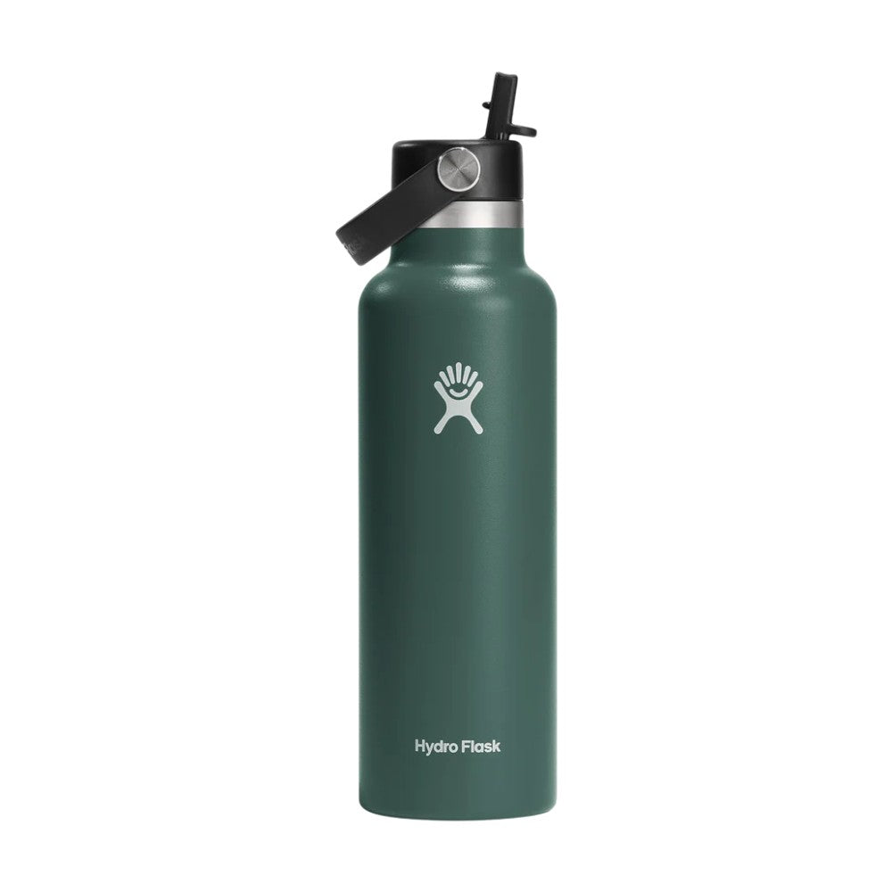 Hydro Flask Standard Mouth with Flex Straw Cap 21oz/621ml Fir