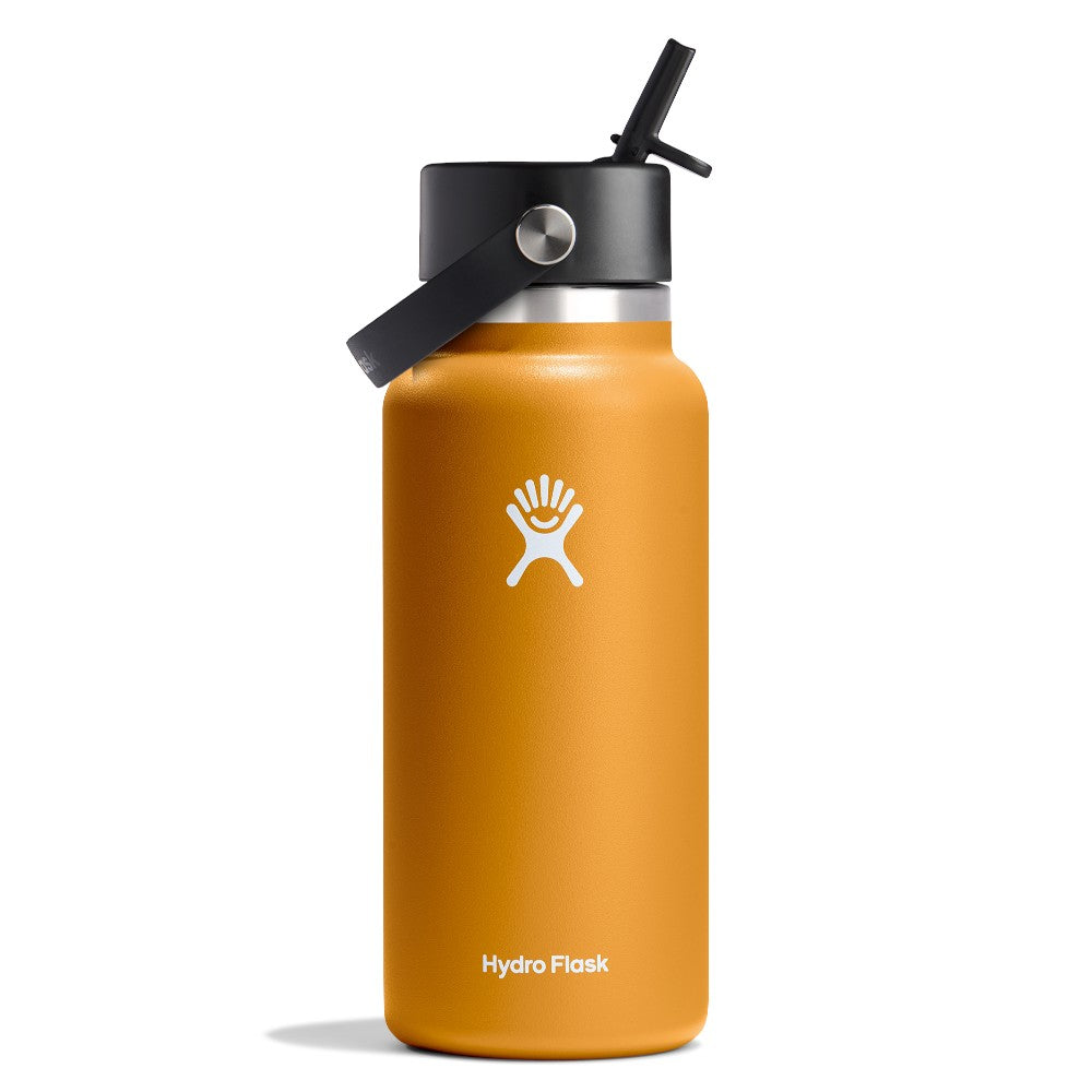 Hydro Flask Wide Mouth with Flex Straw Cap 32oz/946ml Fossil