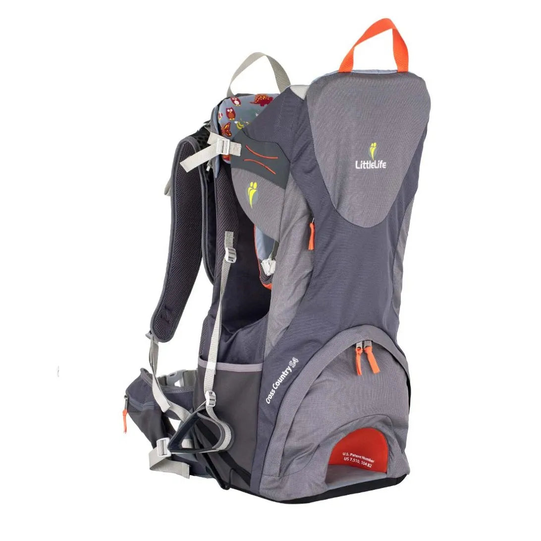 LittleLife Cross Country S4 Child Carrier - Grey