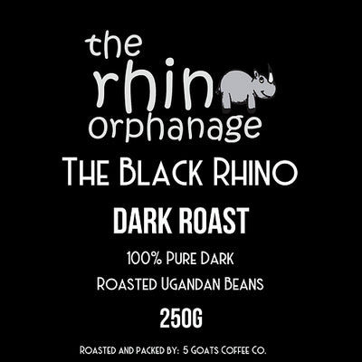 The Rhino Orphanage Black Rhino Dark Roast