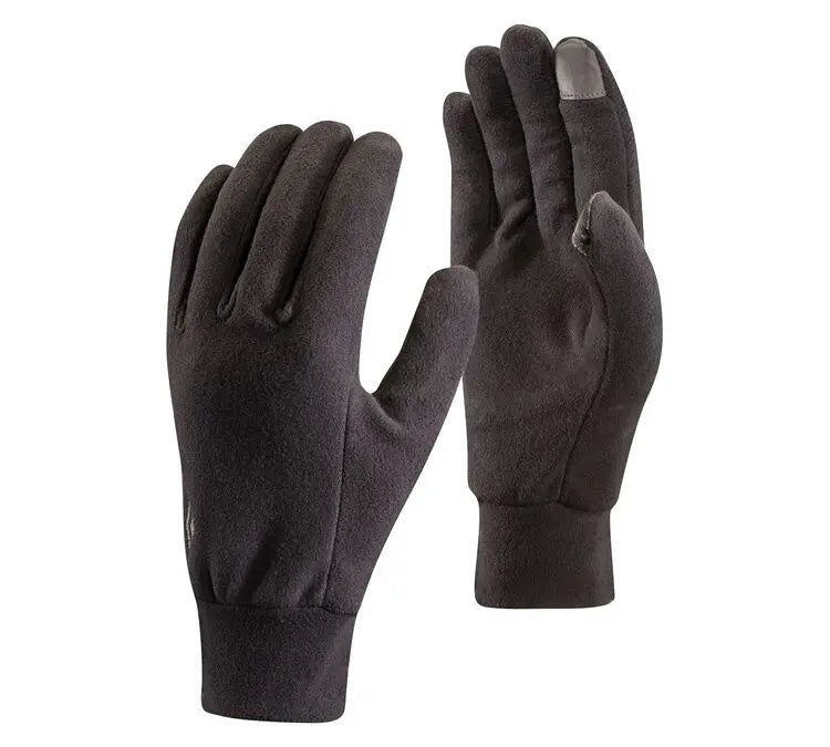 BD LIGHTWEIGHT FLEECE GLOVES Black