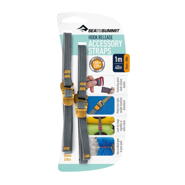Sea to Summit Accessory Straps with Hook Release