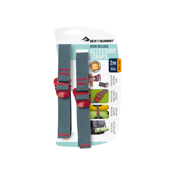 Sea to Summit Accessory Straps with Hook Release
