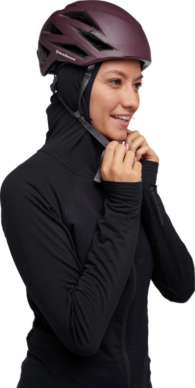 BD W COEFFICIENT LT HYBRID HOODY
