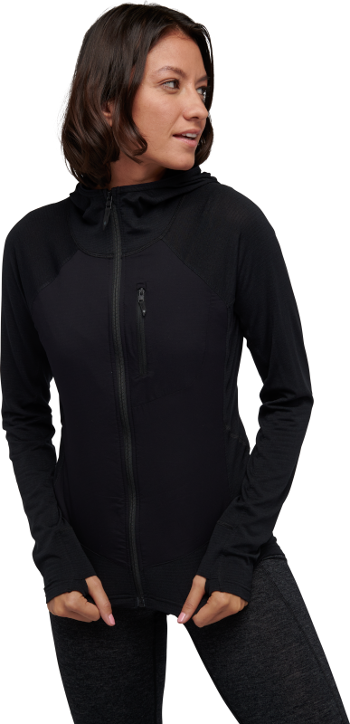 BD W COEFFICIENT LT HYBRID HOODY