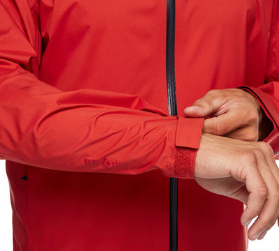 BD M STORMLINE STRETCH RAIN SHELL