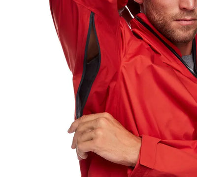 BD M STORMLINE STRETCH RAIN SHELL