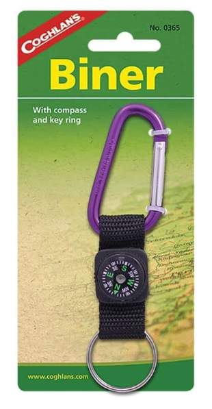 Coghlan’s Biner with Compass &amp; Keyring