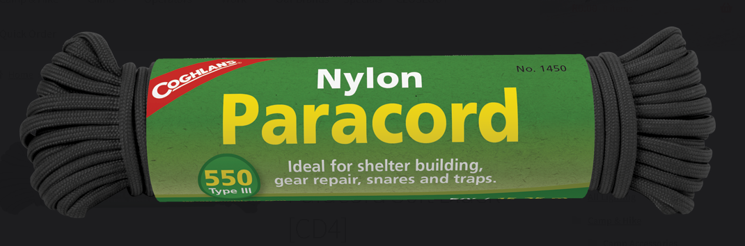 Coghlan’s Nylon Paracord