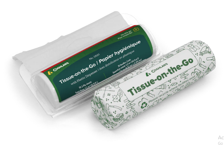 Coghlan’s Tissue On The Go – 2 Pack
