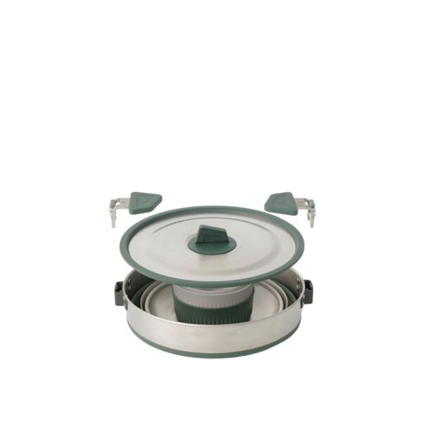 Sea to Summit Detour Stainless Steel One Pot Cook Set (5 Piece)