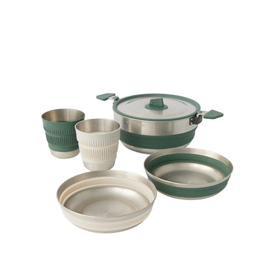 Sea to Summit Detour Stainless Steel One Pot Cook Set (5 Piece)