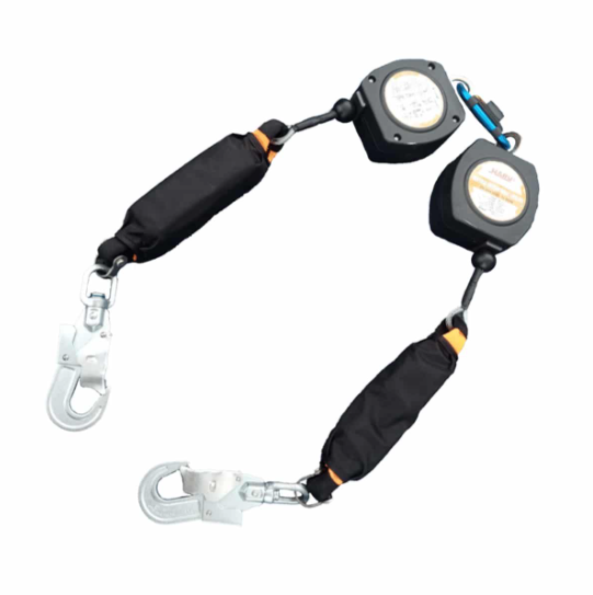 HS 360 - Height Safe Double Retractable Lanyard (2 m Cable)–Haru