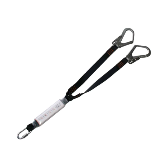 HS 360 - Energy Absorber that integrates a Fixed Double Leg Lanyard