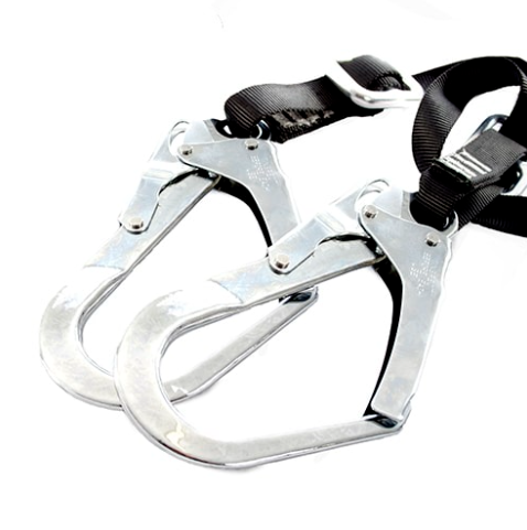 HS 360 - Energy Absorber that integrates an Adjustable Double Leg Lanyard