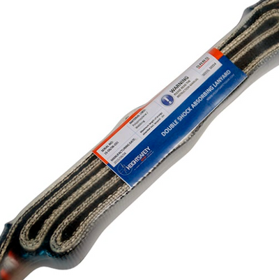 HS 360 - Energy Absorber that integrates an Adjustable Double Leg Lanyard
