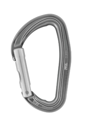 Petzl Djinn Straight Gate Gray
