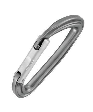 Petzl Djinn Straight Gate Gray