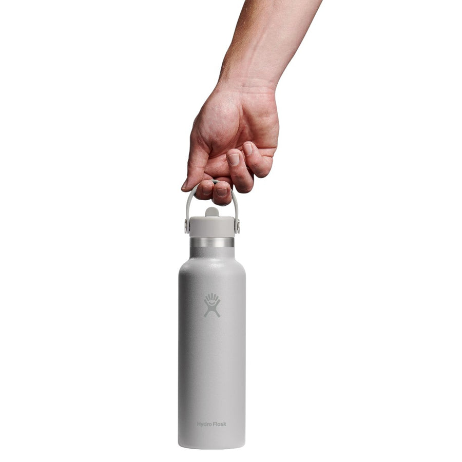 Hydro Flask Standard Mouth with Flex Straw Cap 21oz/621ml Birch