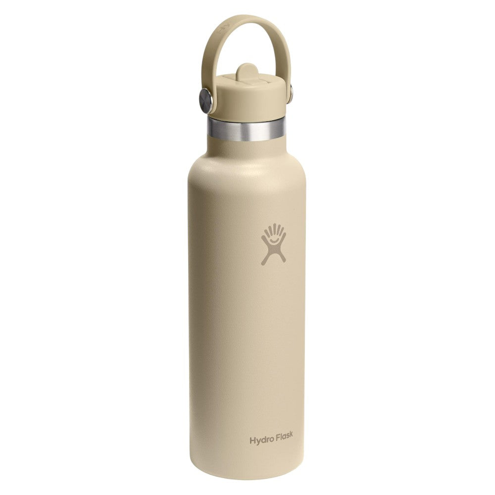 Hydro Flask Standard Mouth with Flex Straw Cap 21oz/621ml Oat