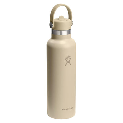 Hydro Flask Standard Mouth with Flex Straw Cap 21oz/621ml Oat