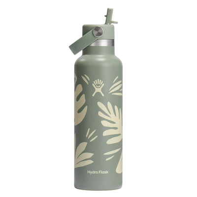 Hydro Flask Standard Mouth with Flex Straw Cap 21oz/621ml Botanical Bliss