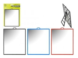 Summit Glass Utility Mirror On Stand 12x17cm