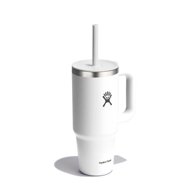 Hydro Flask 24oz Travel Tumbler White