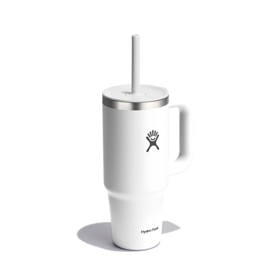 Hydro Flask 24oz Travel Tumbler White