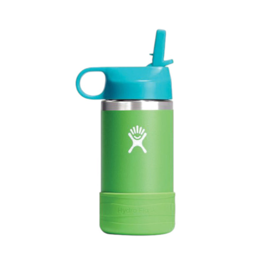 Hydro Flask Kids Hydration Wide Mouth with Straw Lid 12oz/352ml Grass