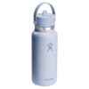 Hydro Flask Wide Mouth with Flex Straw Cap 32oz/946ml Surf