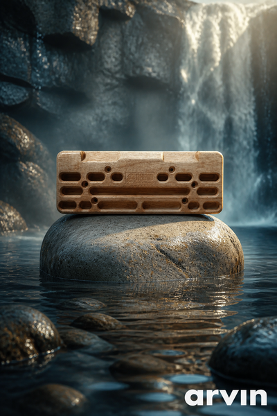 Rhino Holds Solid Wood Hangboard