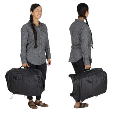 Osprey Transporter Wheeled Carry-On – Black