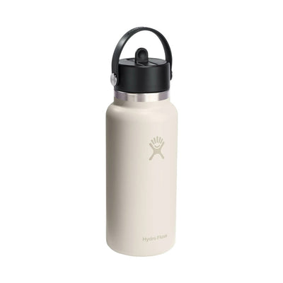 Hydro Flask Wide Mouth with Flex Straw Cap 32oz/946ml Ivory