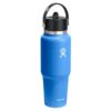 Hydro Flask Wide Mouth Travel Bottle with Flex Straw Cap 32oz/946ml Cascade