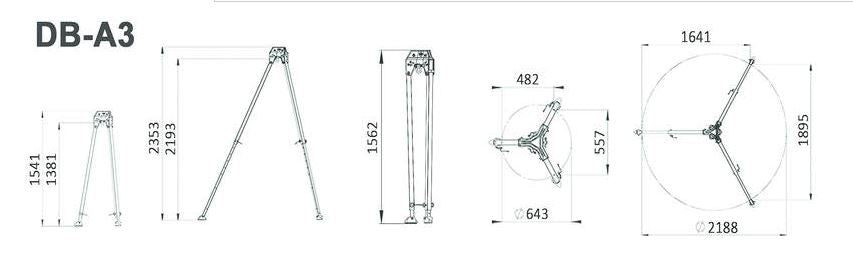 SINGING ROCK TRIPOD
