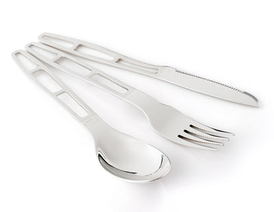 GSI Glacier Stainless 3 PC. Ring Cutlery