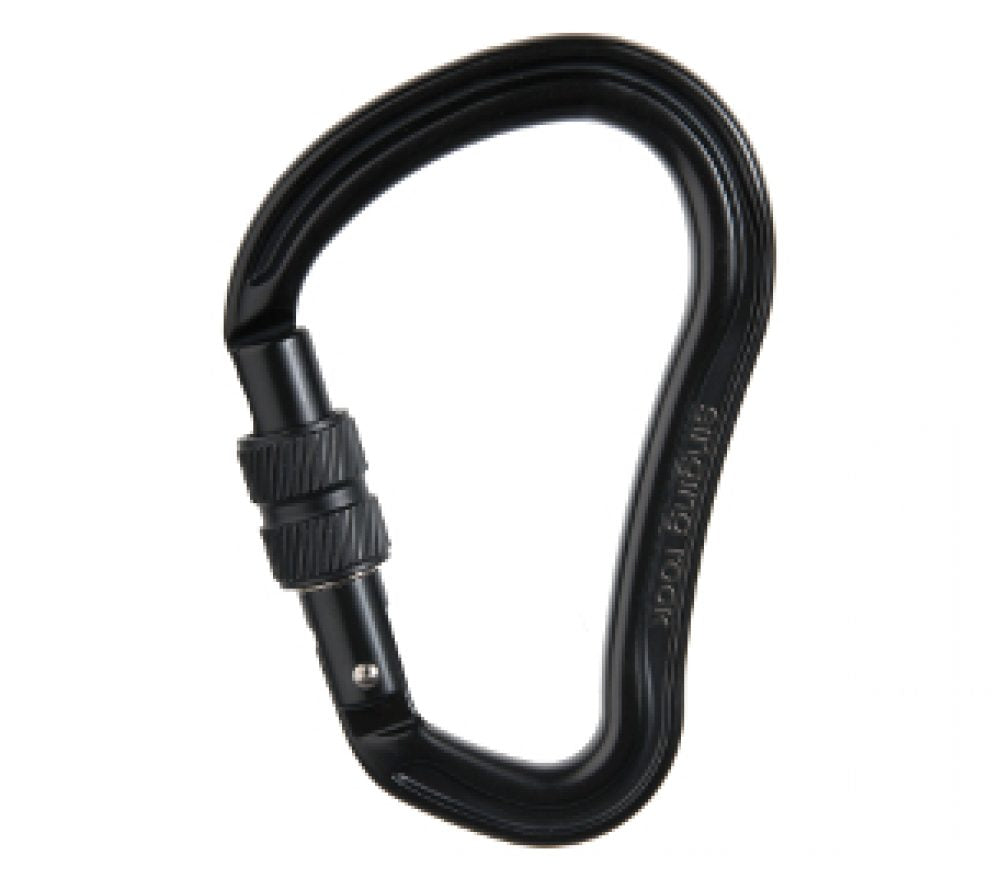 Singing Rock Hector Screw Gate - Black Matt